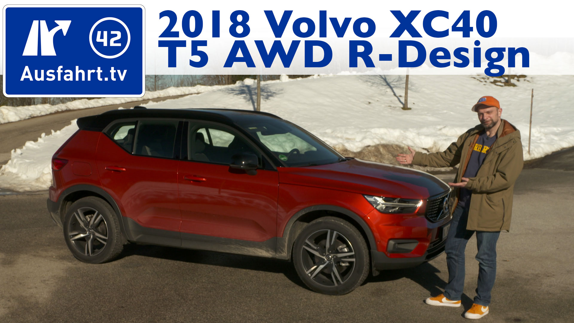 2018 Volvo XC40 T5 AWD R-Design –
