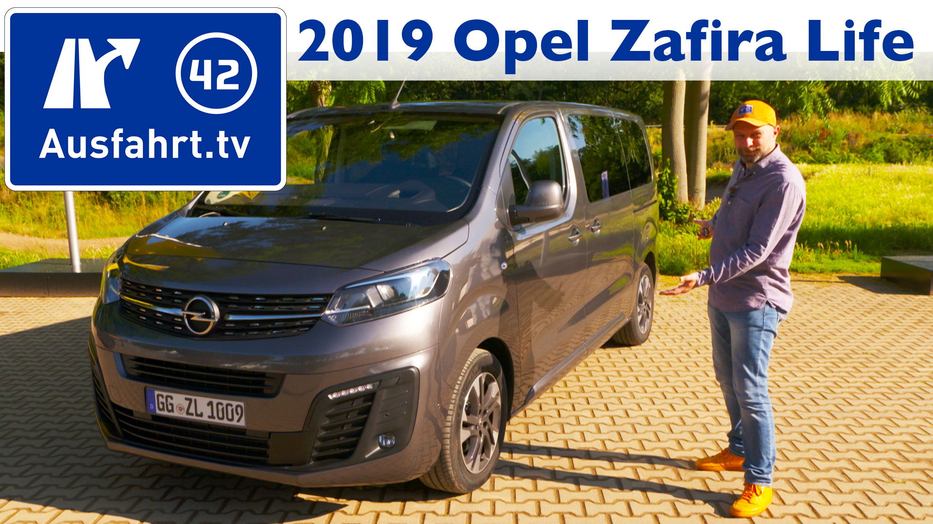 19 Opel Zafira Life Tourer M 177 Ps Ausfahrt Tv