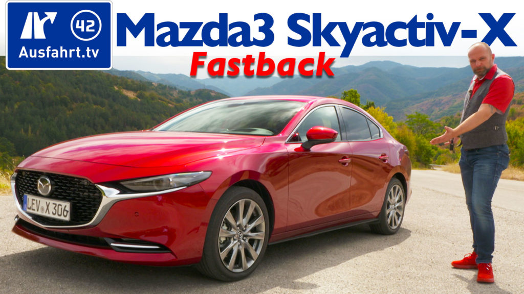 2019 Mazda3 Fastback SkyactivX 2.0 M Hybrid Ausfahrt.tv
