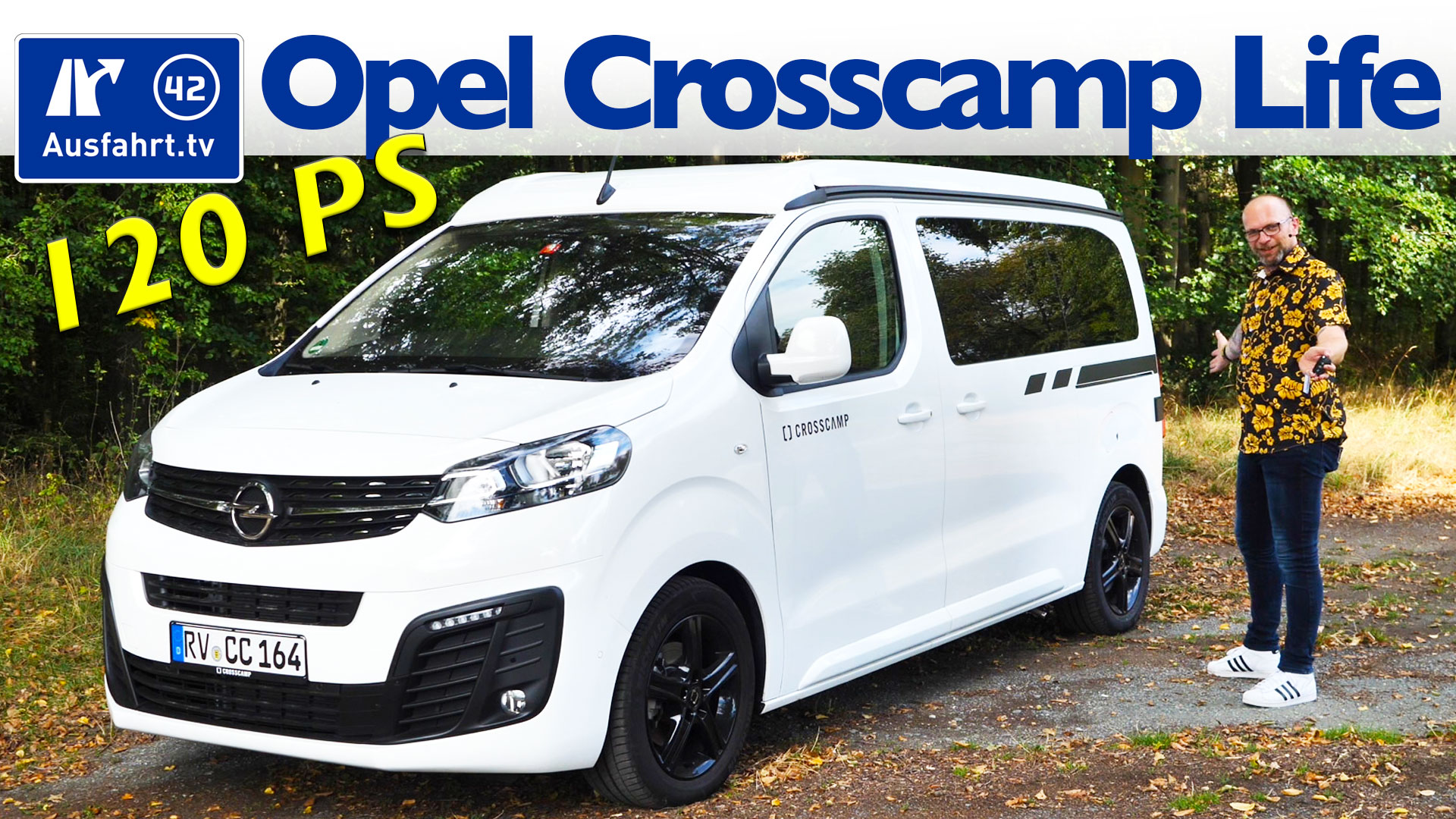 2020 Opel Crosscamp Life 88 kW MT (Opel Zafira Life M Camper) –